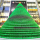 Illustration for article titled Waste Of Beer: Christmas Tree Made From 1,000 Full Heineken Bottles